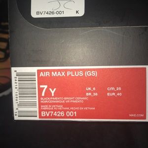 Nike Shoes - Air Max Plus (GS) Nike Shoes - Air Max Plus (GS)